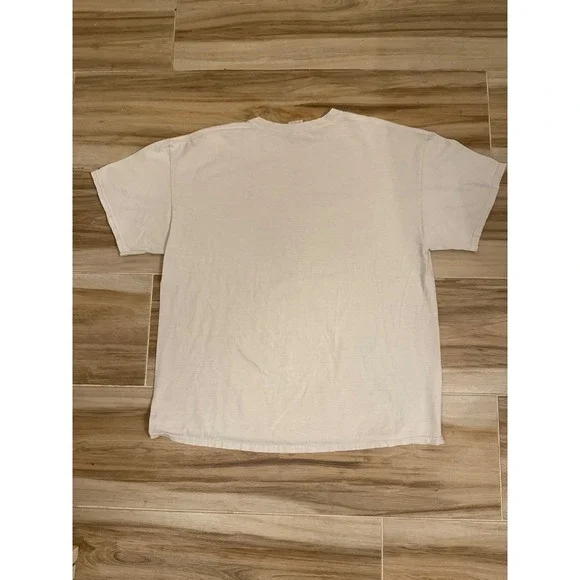 Vintage Las Vegas Carrot Top Graphic T-Shirt White Gildan XL Comedian Prop Magic - Picture 4 of 6